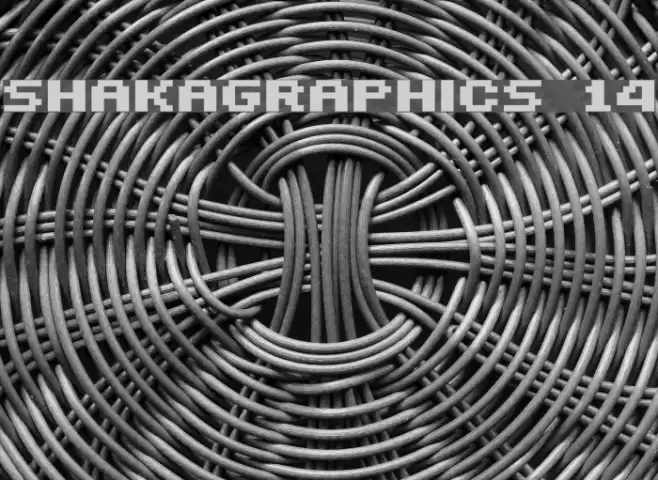 SHAKAGRAPHICS 14 Fonte examples
