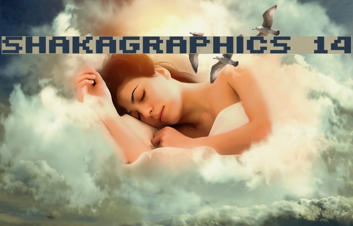 SHAKAGRAPHICS 14 Font examples