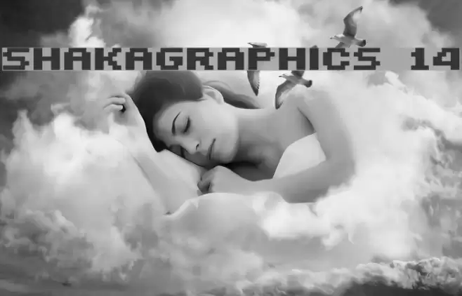 SHAKAGRAPHICS 14 Fonte examples