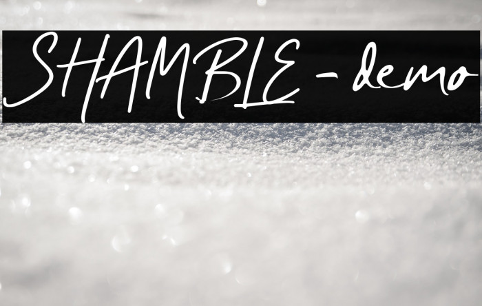 SHAMBLE - demo Example 2