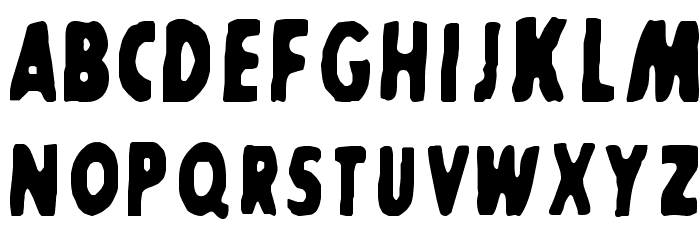 SHARKBOY and lavagirl Font LOWERCASE