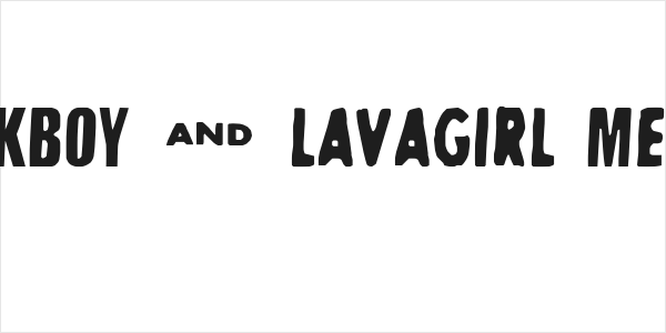 SHARKBOY & lavagirl Medium Logo