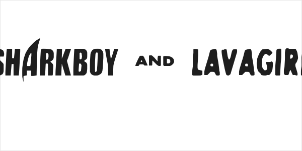SHARKBOY & lavagirl Logo