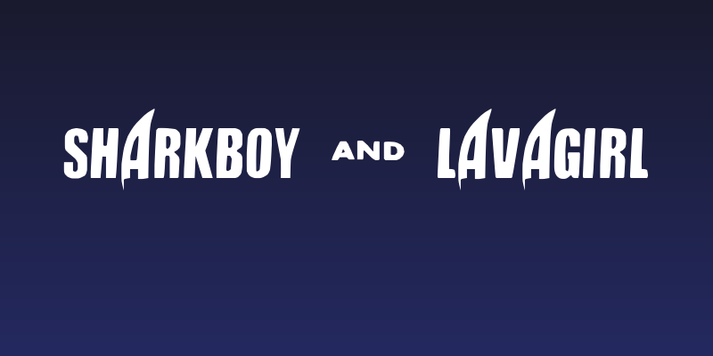 SHARKBOY & lavagirl Social Header