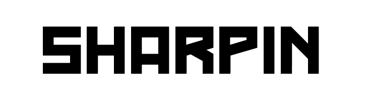 SHARPIN  Frei Schriftart Herunterladen