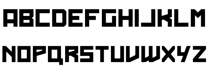 SHARPIN Font LOWERCASE