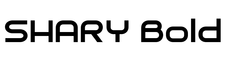 SHARY Bold  لخطوط تنزيل