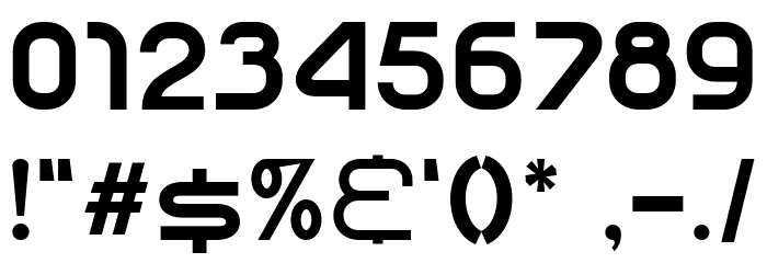 SHARY Bold Font OTHER CHARS