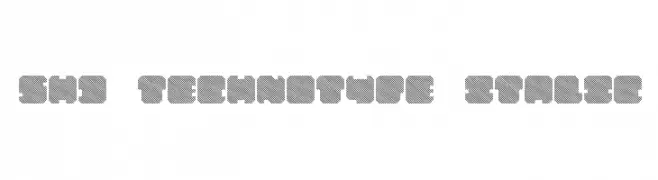 SHD TechnoType Italic 