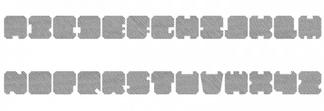 SHD TechnoType Italic Schriftart Groß