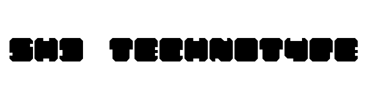 SHD TechnoType  Descarca Fonturi Gratis