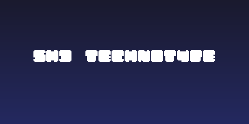 SHD TechnoType Social Header