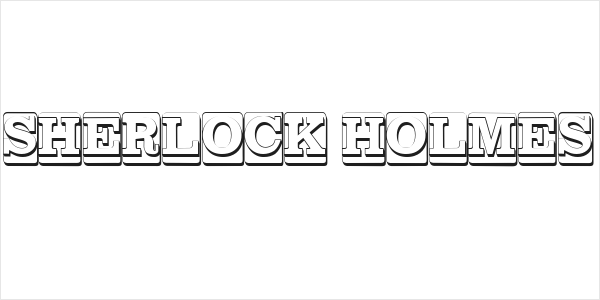 SHERLOCK HOLMES Logo