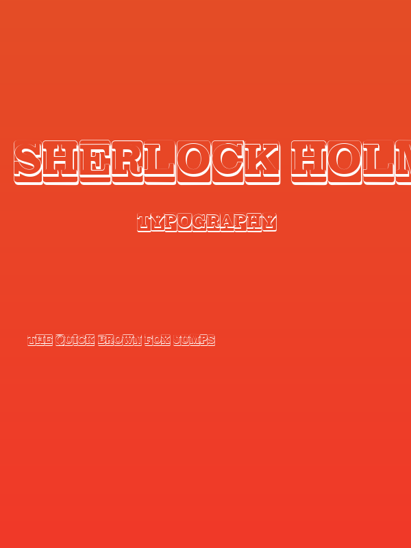 SHERLOCK HOLMES Poster