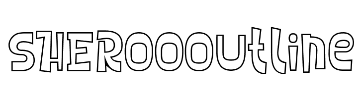 SHEROO Outline  font caratteri gratis
