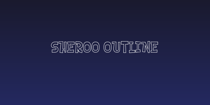 SHEROO Outline Social Header