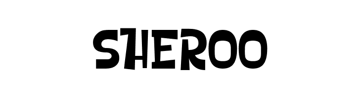 SHEROO  フリーフォントのダウンロード