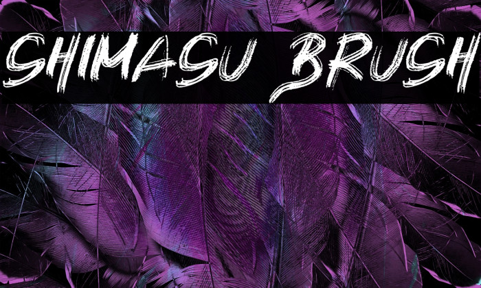 SHIMASU BRUSH Example 2