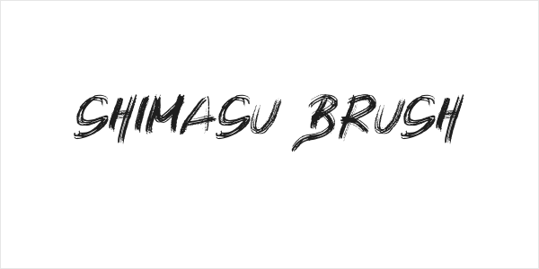 SHIMASU BRUSH Logo