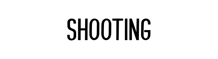 SHOOTING  免费字体下载