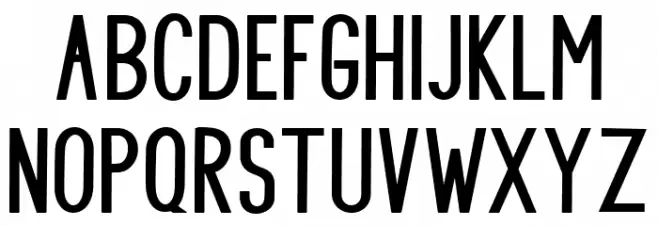 SHOOTING Schriftart Groß