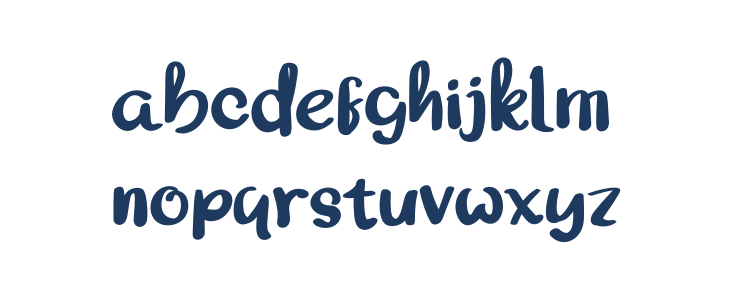 SHORTERdemoRegular Lowercase