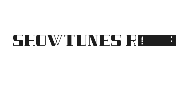 SHOWTUNES Regular Logo