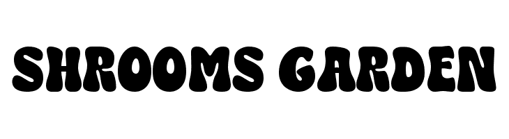 SHROOMS GARDEN  baixar fontes gratis