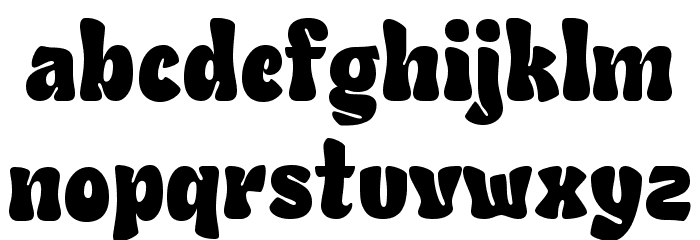 SHROOMS GARDEN Font LOWERCASE
