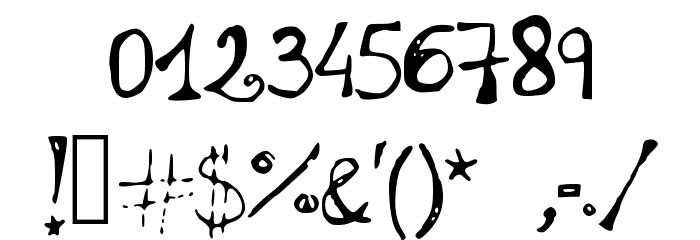 SHaLaKaDuLaH Font OTHER CHARS