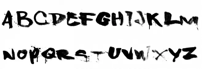ShAnKed Schriftart Groß