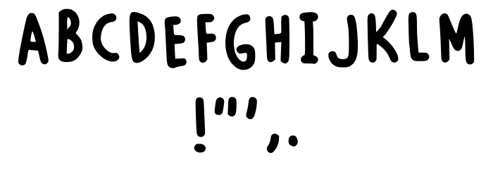 Shaabyla Regular Font OTHER CHARS