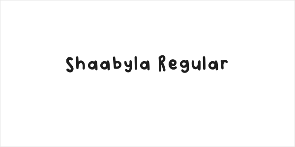Shaabyla Regular Logo