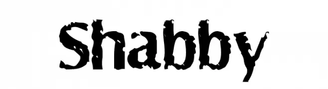 Shabby  font caratteri gratis