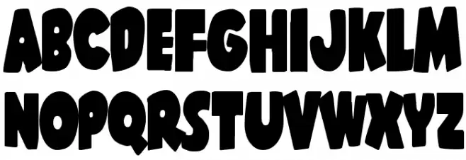 Shablagoo Condensed Polices MAJUSCULES