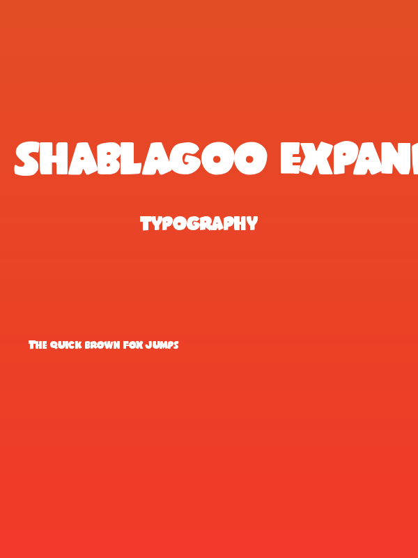 Shablagoo Expanded Poster