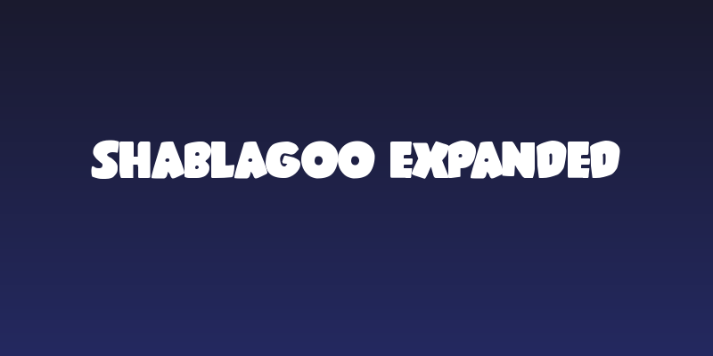 Shablagoo Expanded Social Header