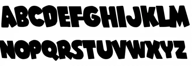 Shablagoo Leftalic Шрифта ВЕРХНИЙ