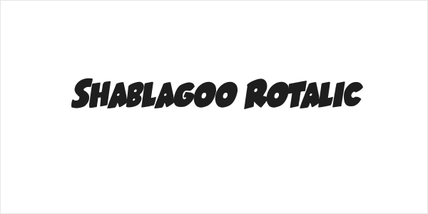 Shablagoo Rotalic Logo