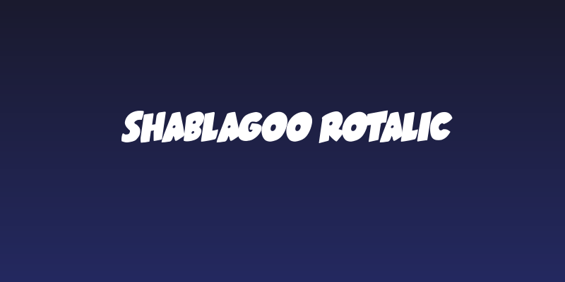Shablagoo Rotalic Social Header