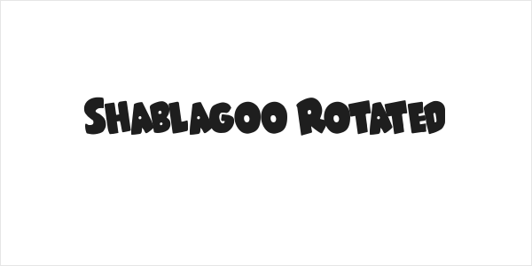 Shablagoo Rotated Logo