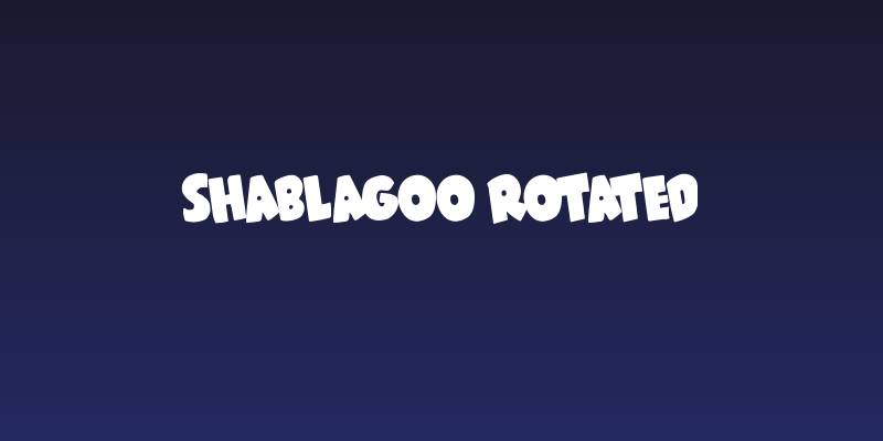 Shablagoo Rotated Social Header
