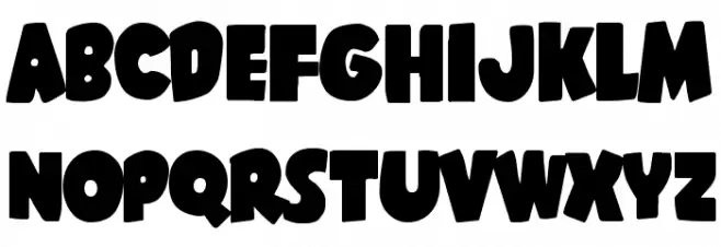 Shablagoo Schriftart Groß