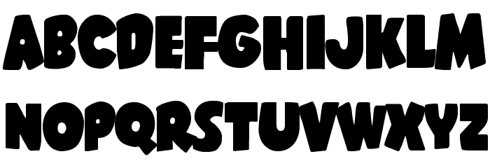 Shablagoo Font LOWERCASE