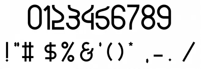 Shabyan Font OTHER CHARS