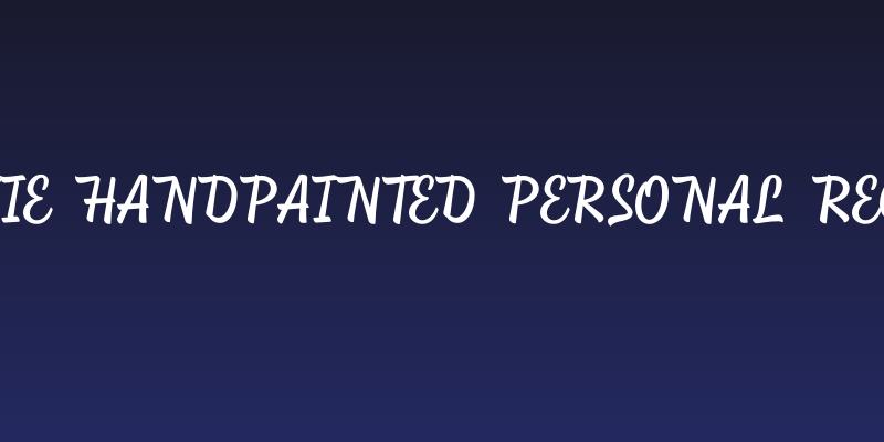 Shackie Handpainted PERSONAL Regular Social Header