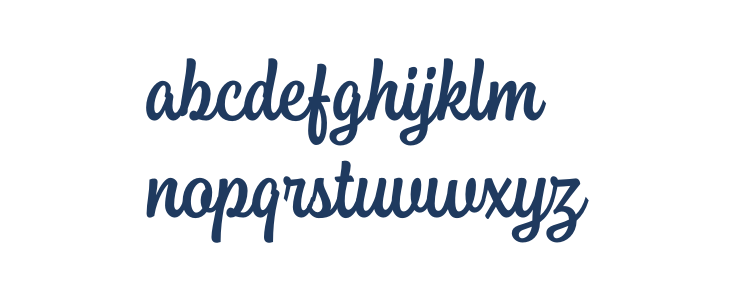 Shackie Handpainted PERSONAL Regular Lowercase