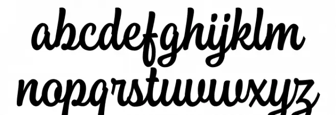 Shackie Handpainted PERSONAL Regular Шрифта строчной