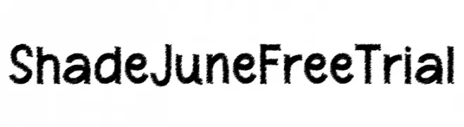 Shade June Free Trial  Descarca Fonturi Gratis