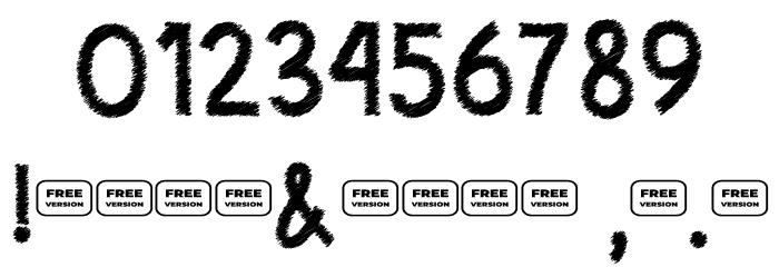 Shade June Free Trial Font OTHER CHARS